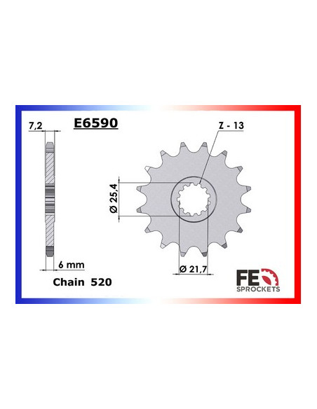 XTZ.750 '89/98 16X46 RK520GXW *  (3LD,3WM)
