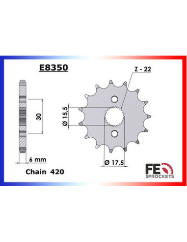 XR.70 '00/03 15X36 RK420MXZ