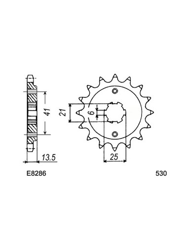 NS.400.R '85 16X40 RK530KRO *  (NC19)