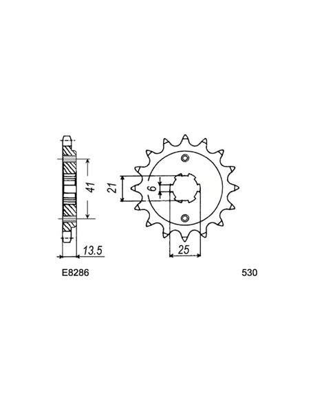 NS.400.R '85 16X40 RK530KRO *  (NC19)