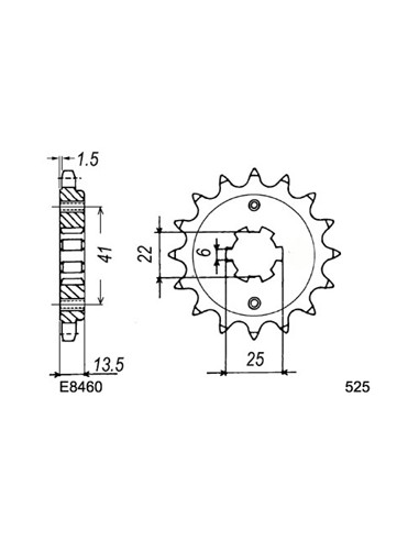 VT.600.C '88 16X44 RK525FEX *  (PC21)