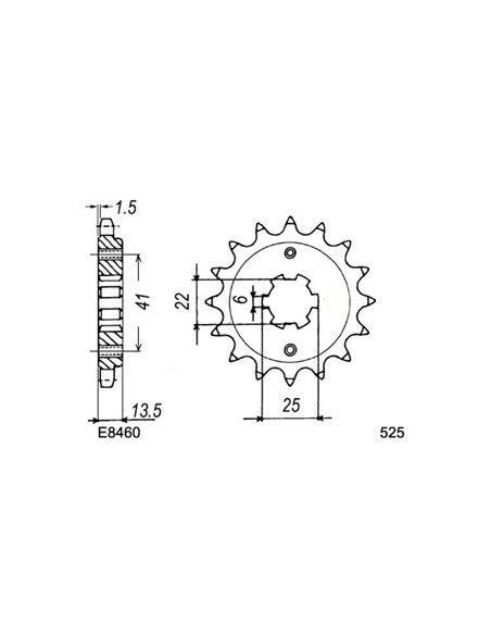 VT.600.C '88 16X44 RK525RO  (PC21)
