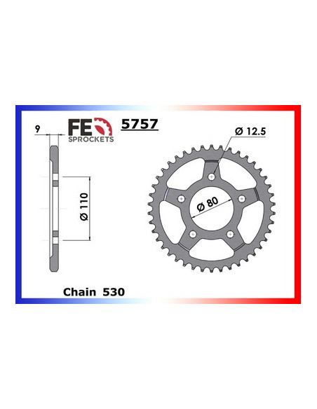 CBX.1000 B,C PROLINK'80/82 18X42 RK530FEX *  (SC06)
