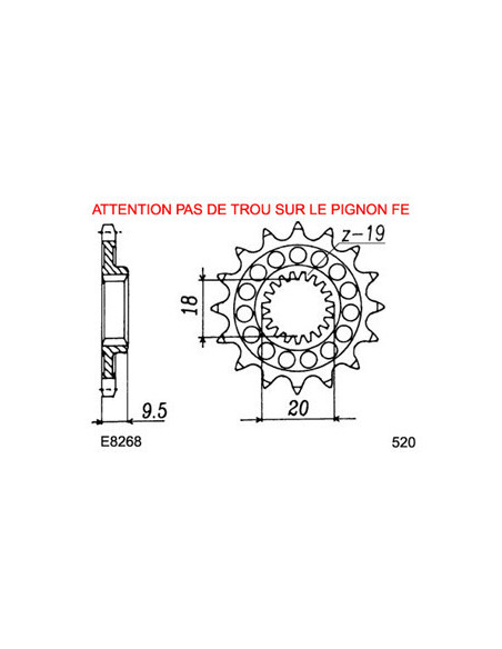 CR.125.R '97 12X49 RK520SO