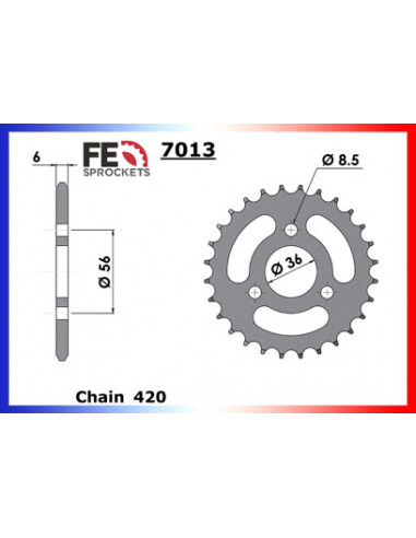 JR.50 '83/06 13X28 RK420MXZ