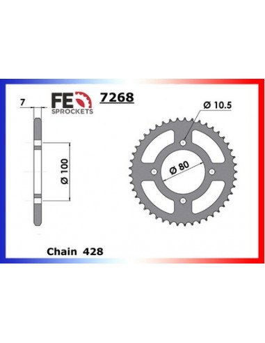 GZ.125.MARAUDER'98/10 15X45 428H *  (JS1AP)