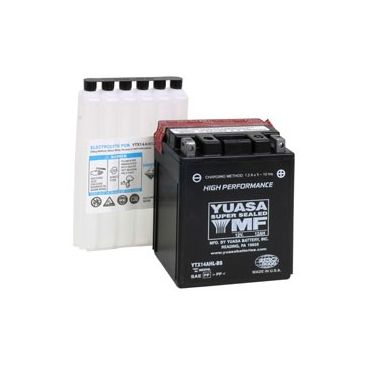 Batterie moto YUASA YTX14AHL-BS