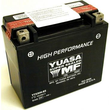 Batterie moto YUASA YTX20H-BS
