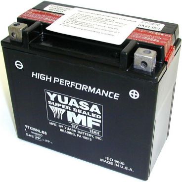 Batterie moto YUASA YTX20HL-BS