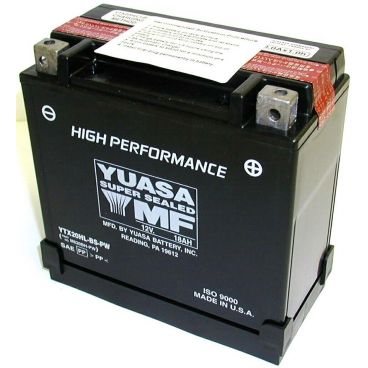 Batterie moto YUASA YTX20HL-BS-PW