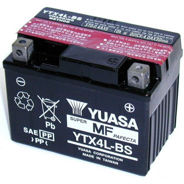 Batterie moto YUASA YTX4L-BS