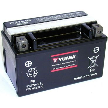 Batterie moto YUASA YTX7A-BS