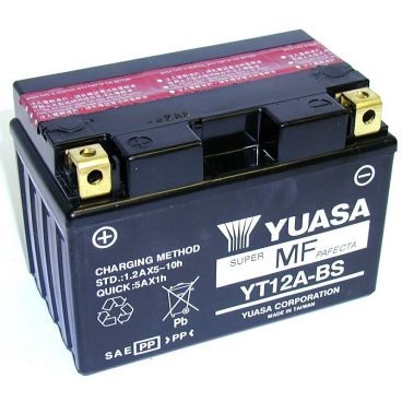 Batterie moto YUASA YT12A-BS