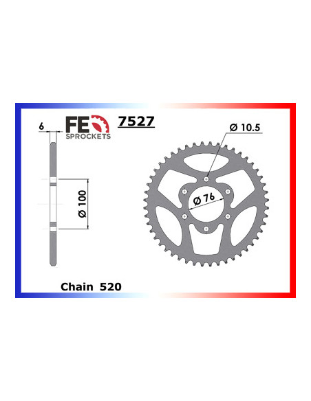 DR.750 '88 15X48 RK520GXW *