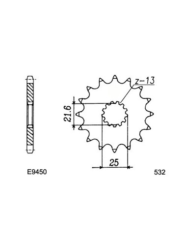 GSX.1100.F '89/96 15X52 RK532GSV *