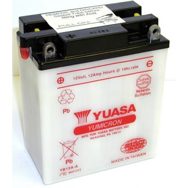 Batterie moto YUASA YB12A-A