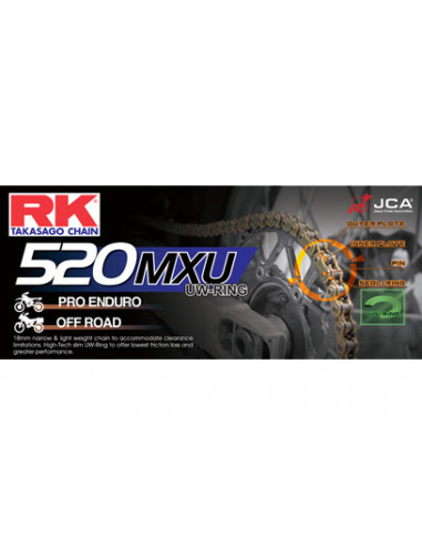 DRZ.400 S '00/12 15X44 RK520MXU  (WVBC) Version TRAIL