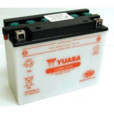 Batterie moto YUASA Y50-N18L-A