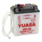Batterie moto YUASA 6N6-3B Batterie moto YUASA 6N6-3B