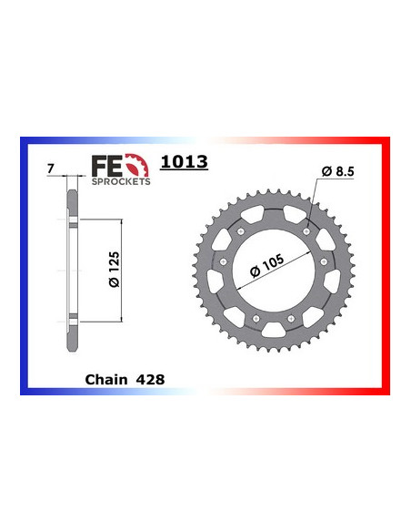 125.RX ABS E4 '18 13X69 428H µ