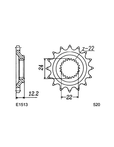 600.PEGASO '90/92 17X42 RK520FEX
