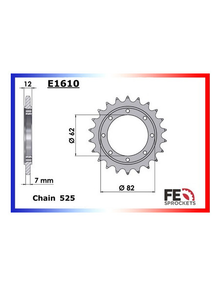 850.SRV '12/16 22X47 RK525RO