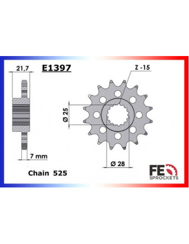 900.DORSODURO '17/19 15X44 RK525RO 900.DORSODURO '17/19 15X44 RK525RO
