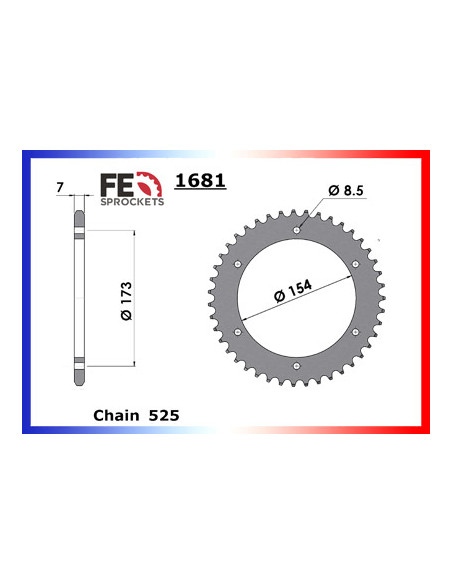 1000.RST FUTURA  '01/04 16X43 RK525FEX µ 1000.RST FUTURA  '01/04 16X43 RK525FEX µ