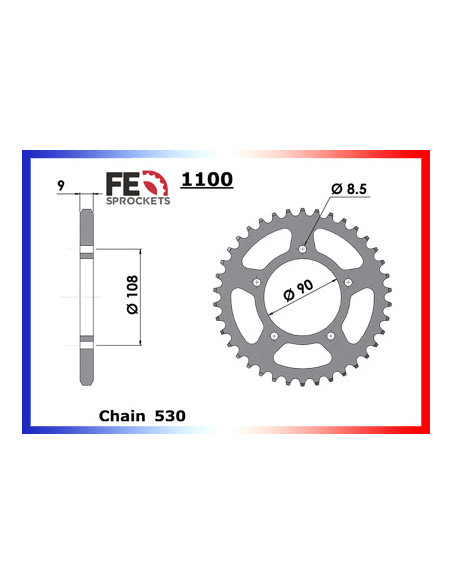 500.PANTHA '80/84 15X38 RK530KRO 