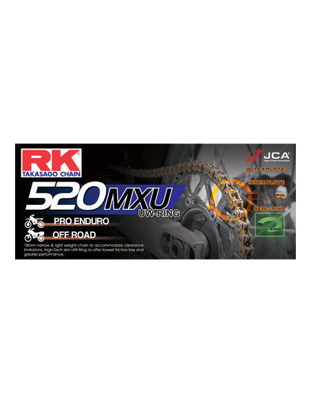 150.SX '18/21 13X48 RK520MXU