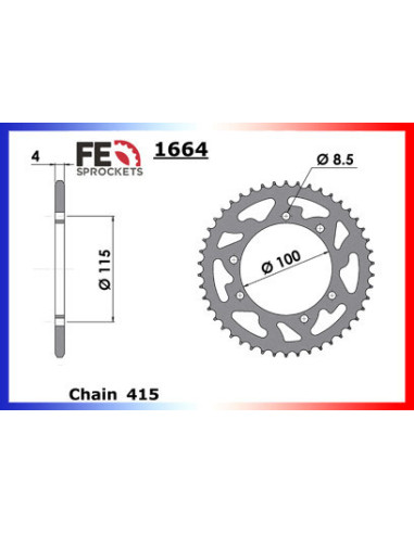 RK.50 '96 CANNIBALE 12X46 .415SRC OR *