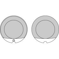 Plaquette moto Ferodo FDB119P Organic