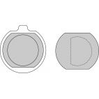 Plaquette moto Ferodo FDB132P Organic Plaquette moto Ferodo FDB132P Organic