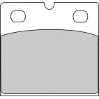 Plaquette moto Ferodo FDB148P Organic