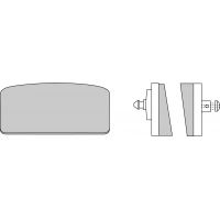 Plaquette moto Ferodo FDB155P Organic