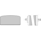 Plaquette moto Ferodo FDB155P Organic