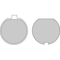 Plaquette moto Ferodo FDB181P Organic