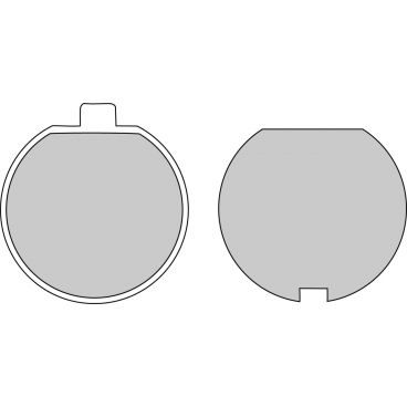 Plaquette moto Ferodo FDB181P Organic
