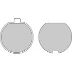 Plaquette moto Ferodo FDB181P Organic Plaquette moto Ferodo FDB181P Organic