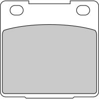 Plaquette moto Ferodo FDB183P Organic