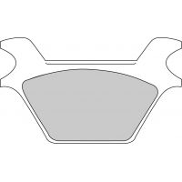 Plaquette moto Ferodo FDB2001P Organic