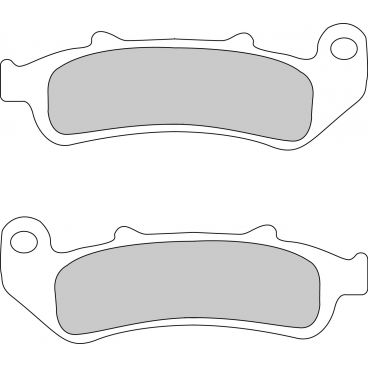 Plaquette moto Ferodo FDB2002P Organic