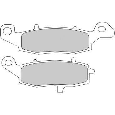 Plaquette moto Ferodo FDB2048XRAC Métallique Racing