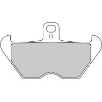 Plaquette moto Ferodo FDB2050ST Métallique