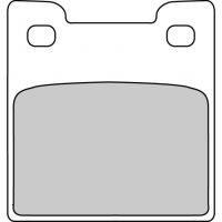 Plaquette moto Ferodo FDB2058P Organic