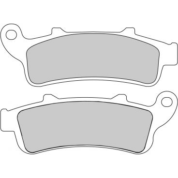 Plaquette moto Ferodo FDB2073CP Organic racing