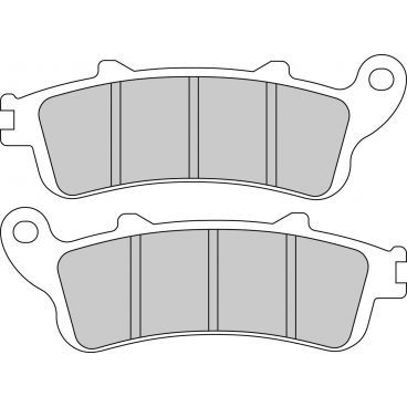 Plaquette moto Ferodo FDB2075XR Métallique Racing