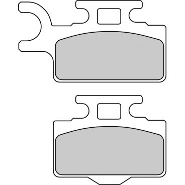 Plaquette moto Ferodo FDB2110SG Métallique Tout Terrain