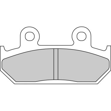 Plaquette moto Ferodo FDB2113P Organic