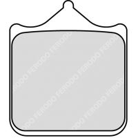 Plaquette moto Ferodo FDB2120XRAC Métallique Racing